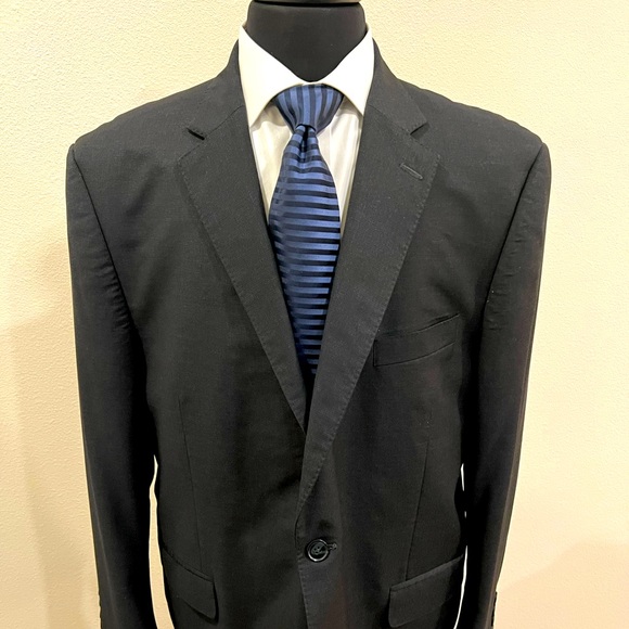 PETER MILLAR SPORT COAT BLAZER JACKET NAVY MEN 46R - Picture 4 of 10